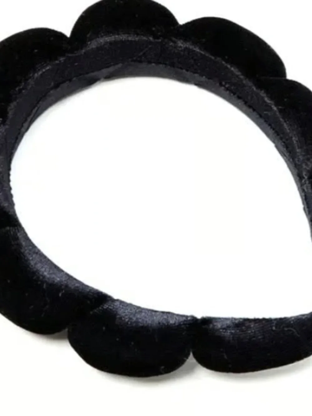 Pacsun Puffy Headband 2pc bundle (black and pink)